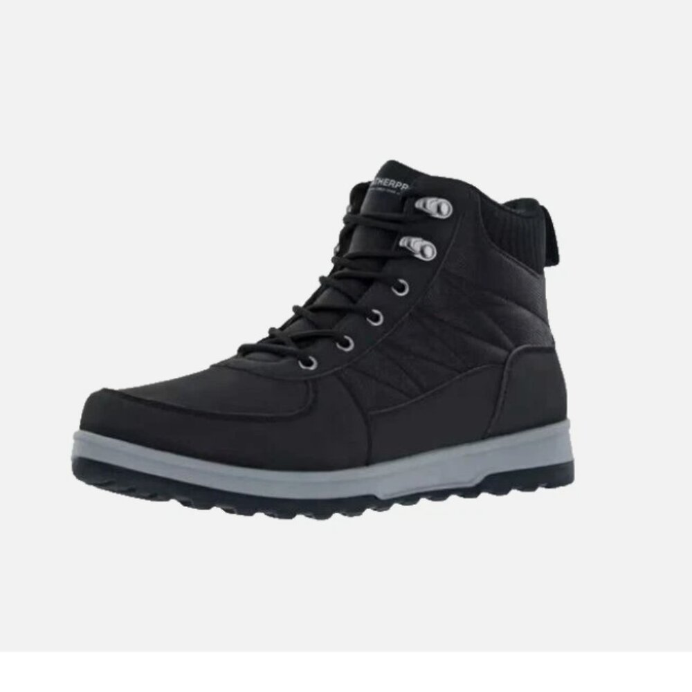 Weatherproof Men's Stoll Cold Snow Boot BLACK Size 8